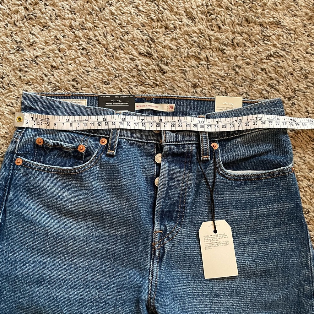 Levi's Blue Straight Jeans Classic Style